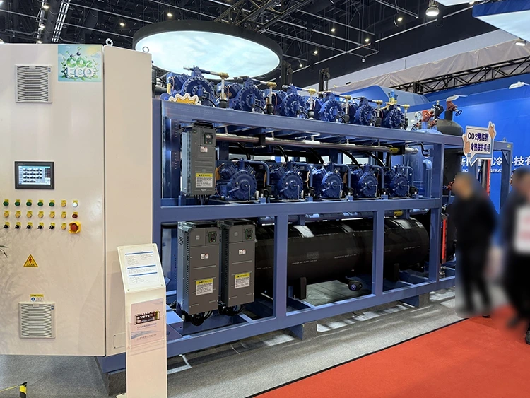 وحدة ضاغط التبريد العابر للحرج CO₂