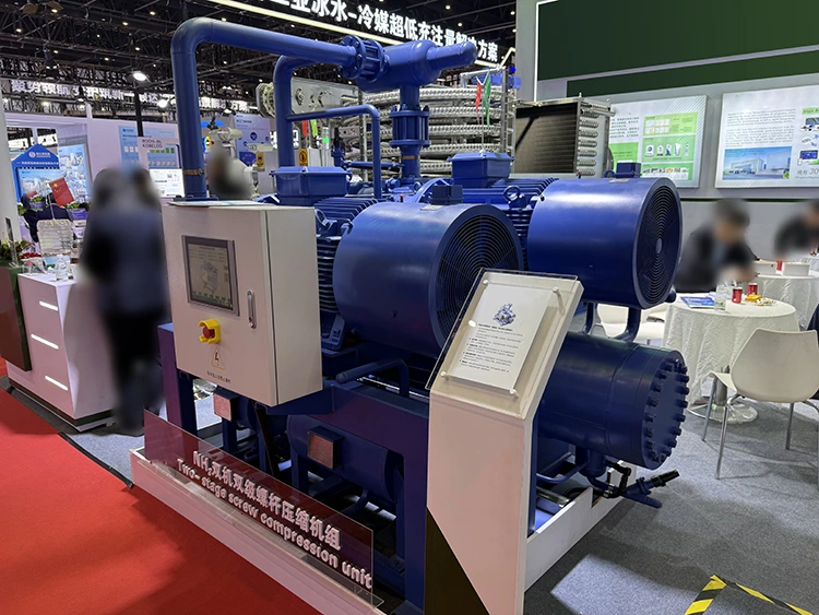 Dual-Compressor Two-Stage Refrigeration Unit